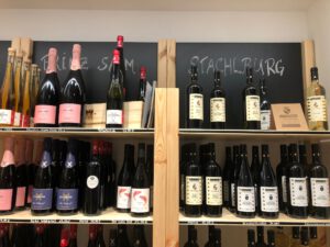 Wein aus Stachlburg und vom Schloss Wallhausen