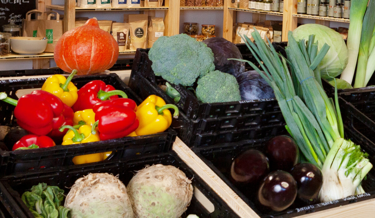 Gemüse angebaut rund um die Loburg