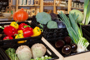 Gemüse angebaut rund um die Loburg